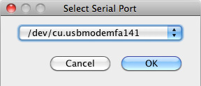 serial port select